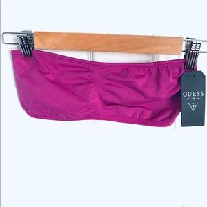 Guess Seamless bright fuchsia Bandeau size M/L NWT